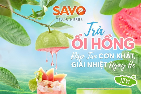 savo tea ra mắt sản phẩm mới