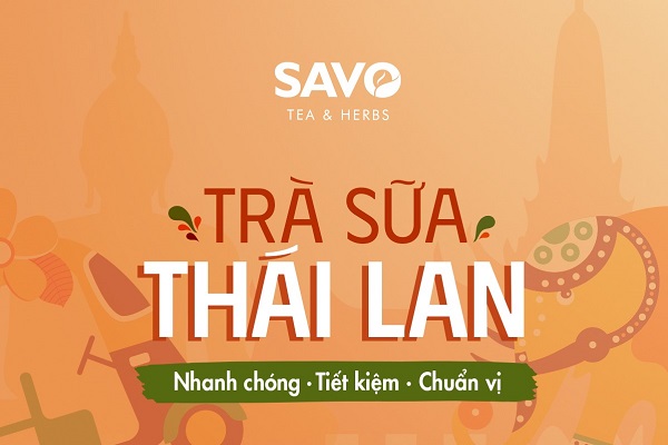 savo trà sữa thái